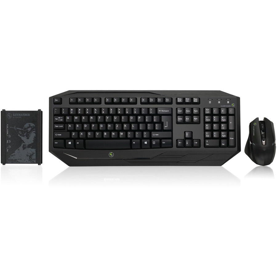 IOGEAR Keymander Wireless Keyboard & Mouse Bundle GE1337PKIT