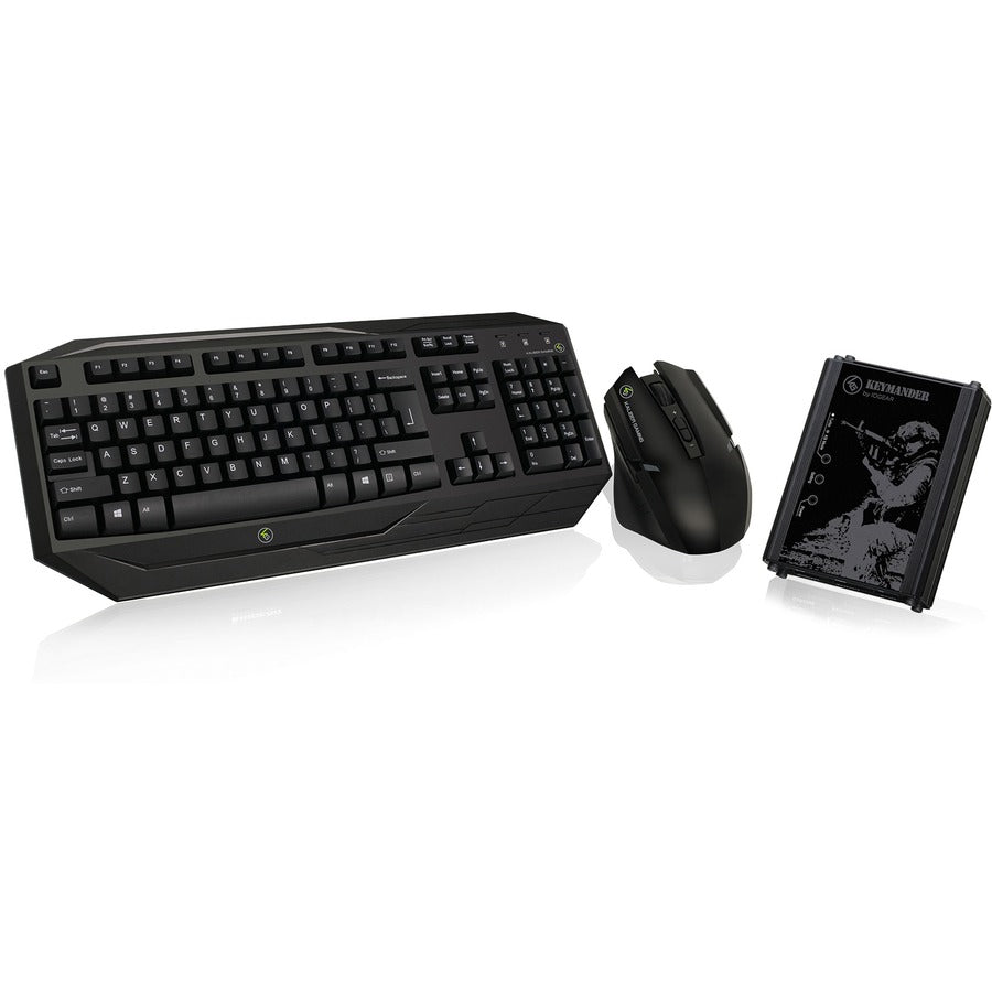 IOGEAR Keymander Wireless Keyboard & Mouse Bundle GE1337PKIT