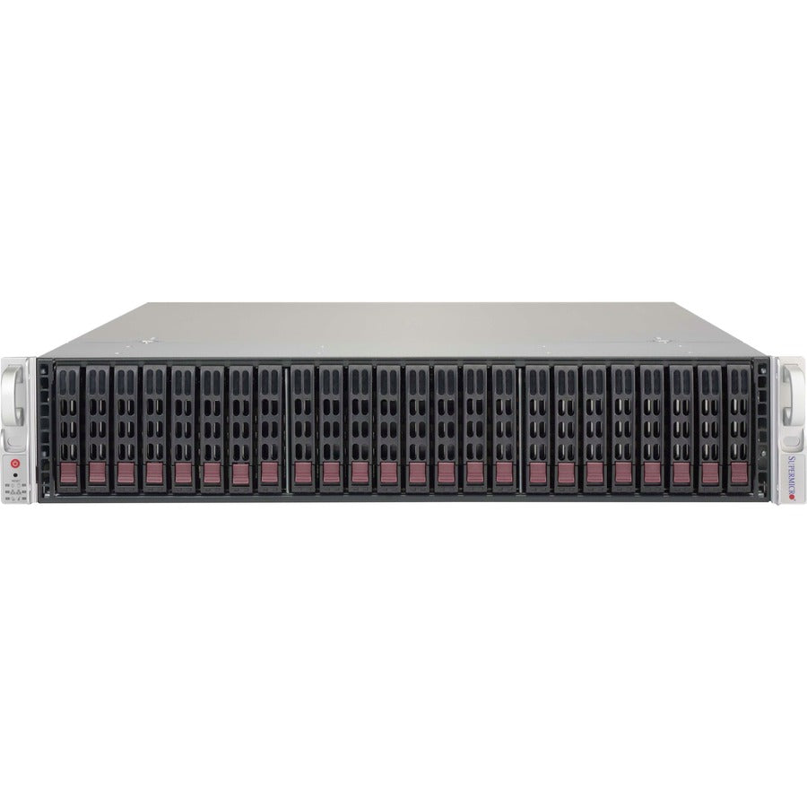 Supermicro SuperChassis 216BE1C-R741JBOD Drive Enclosure - 12Gb/s SAS Host Interface - 2U Rack-mountable - Black CSE-216BE1C-R741JBOD