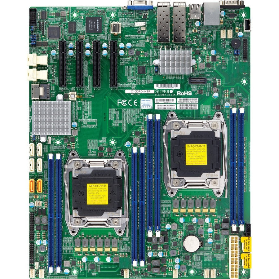 Supermicro X10DRD-iTP Server Motherboard - Intel C612 Chipset - Socket LGA 2011-v3 - Extended ATX MBD-X10DRD-ITP-O