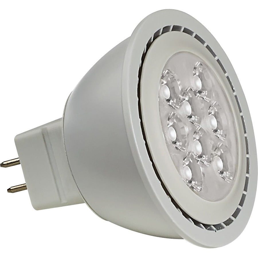 Verbatim Contour Series MR16 (GU5.3) 3000K, 500lm LED Lamp with 25-Degree Beam Angle 98974