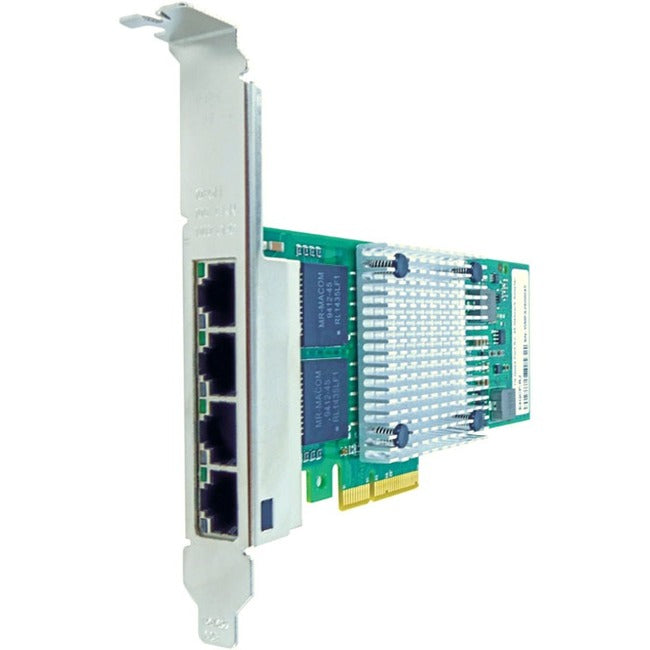 Axiom 10/100/1000Mbs Quad Port RJ45 PCIe x4 NIC Card for IBM - 49Y4240 49Y4240-AX