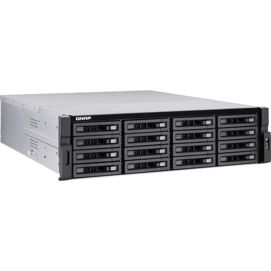 QNAP Turbo NAS TVS-EC1680U-SAS-RP R2 SAN/NAS Storage System TVS-EC1680U-SAS-RP-16G-R2-US