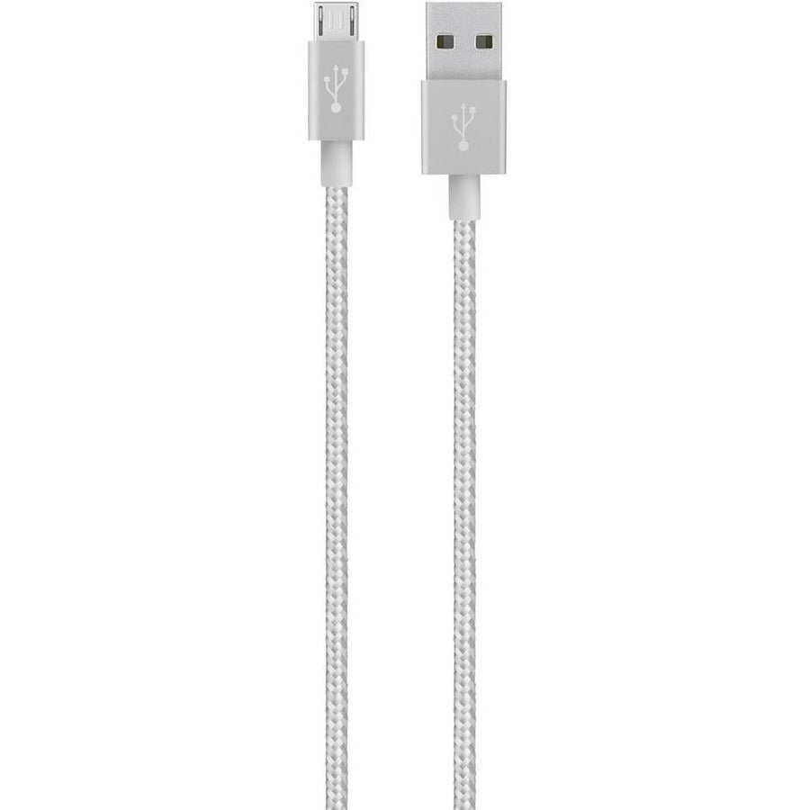 Belkin MIXIT&uarr; Metallic Micro-USB to USB Cable F2CU021BT04-SLV