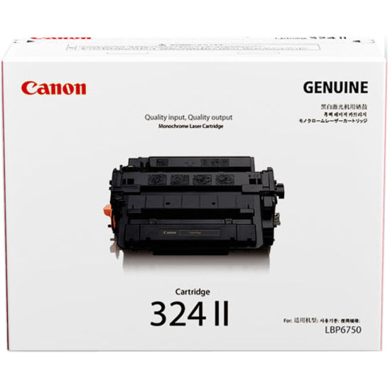 Canon CRG-324ii Original Laser Toner Cartridge - Black Pack 3482B003