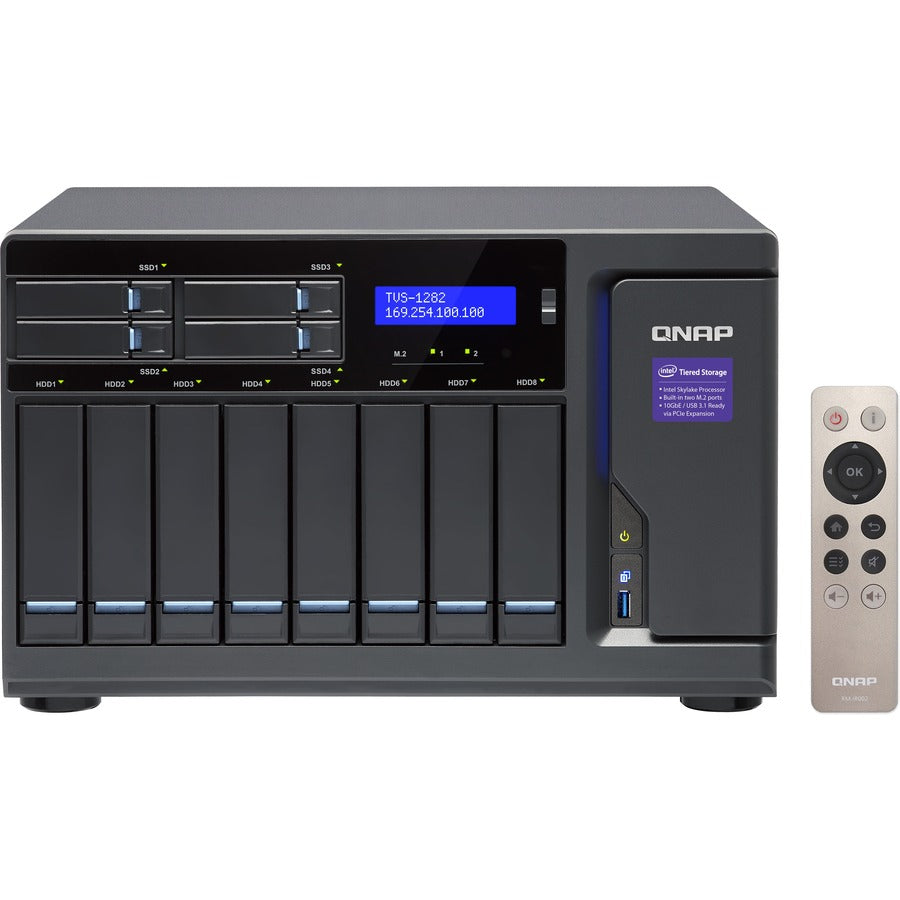 QNAP Turbo NAS TVS-1282-I5-16G SAN/NAS Server TVS-1282-I5-16G-US