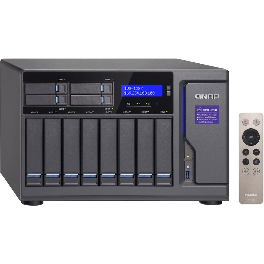 QNAP Turbo NAS TVS-1282-I5-16G SAN/NAS Server TVS-1282-I5-16G-US