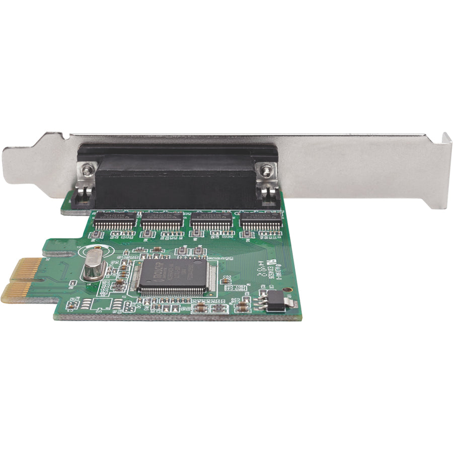 Tripp Lite by Eaton 4-Port DB9 (RS-232) Serial PCI Express Card PCE-D9-04-CBL