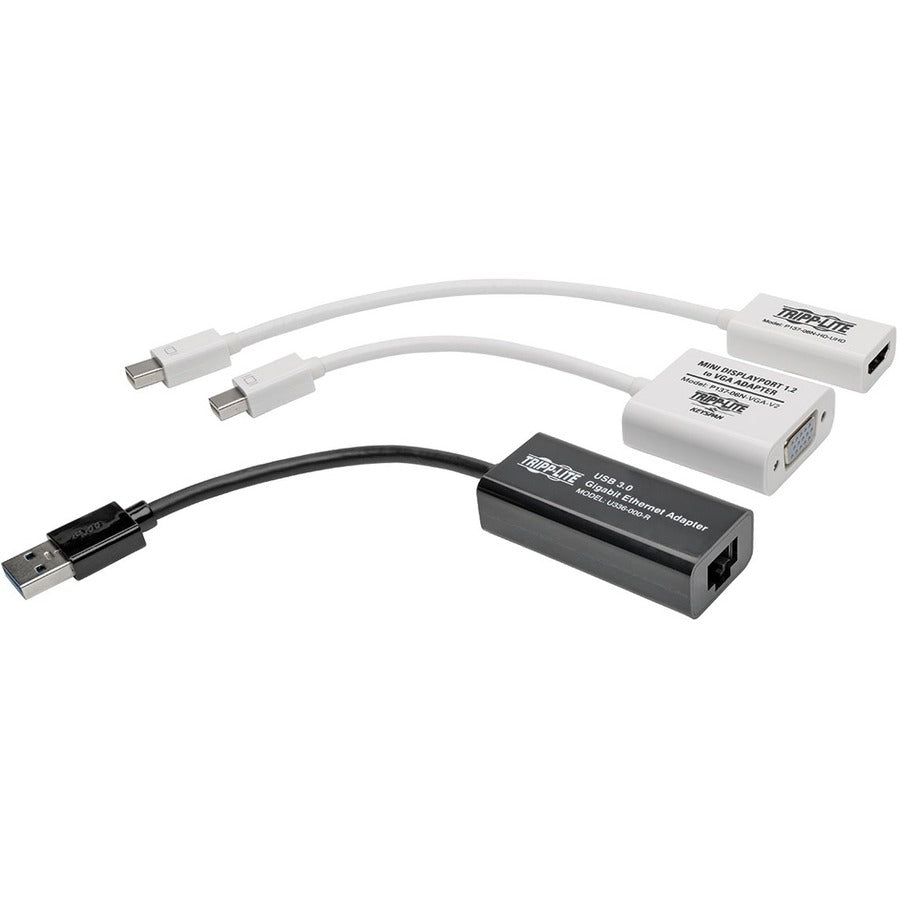 Tripp Lite by Eaton 4K Video and Ethernet 3-in-1 Accessory Kit for Microsoft Surface and Surface Pro P137-GHV-V2-K2