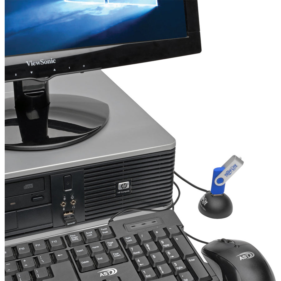 Tripp Lite by Eaton 1-Port USB 2.0 Hi-Speed Desktop Extension Cable (M/F), 5 ft U024-005-DSK1