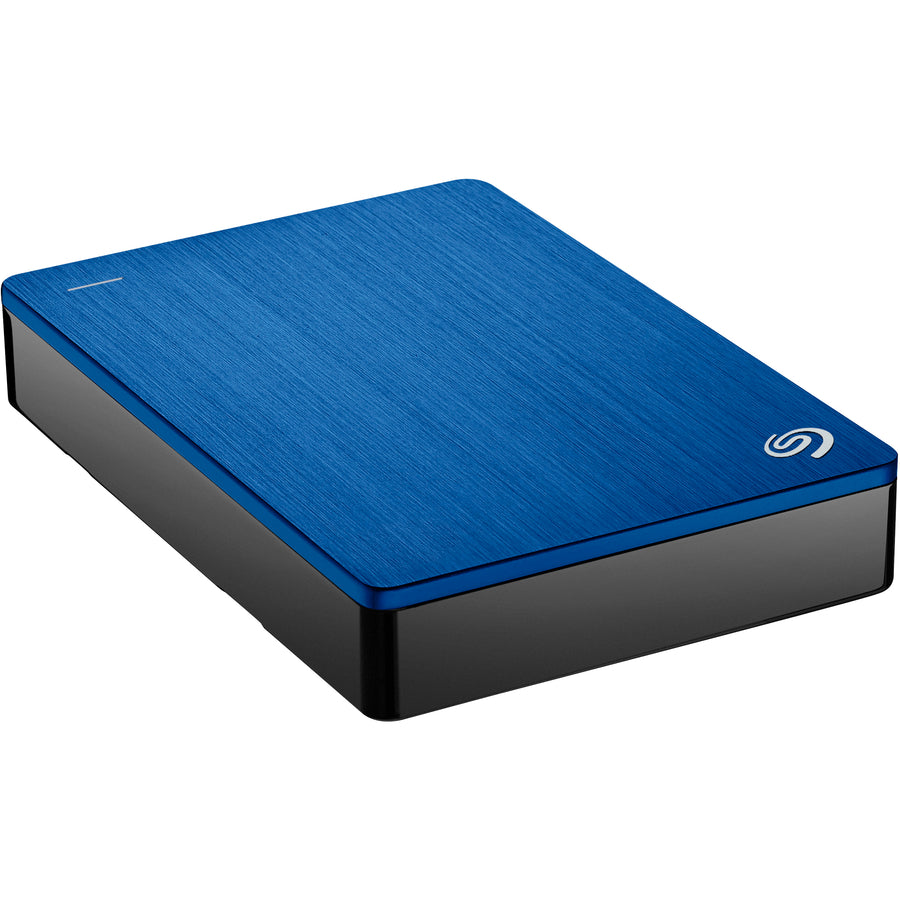 Seagate Backup Plus STDR5000102 5 TB Portable Hard Drive - External - Blue STDR5000102