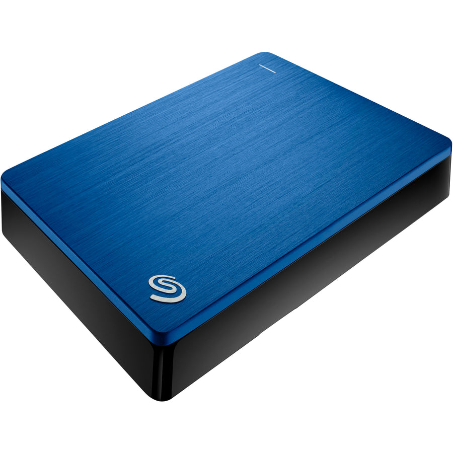 Seagate Backup Plus STDR5000102 5 TB Portable Hard Drive - External - Blue STDR5000102