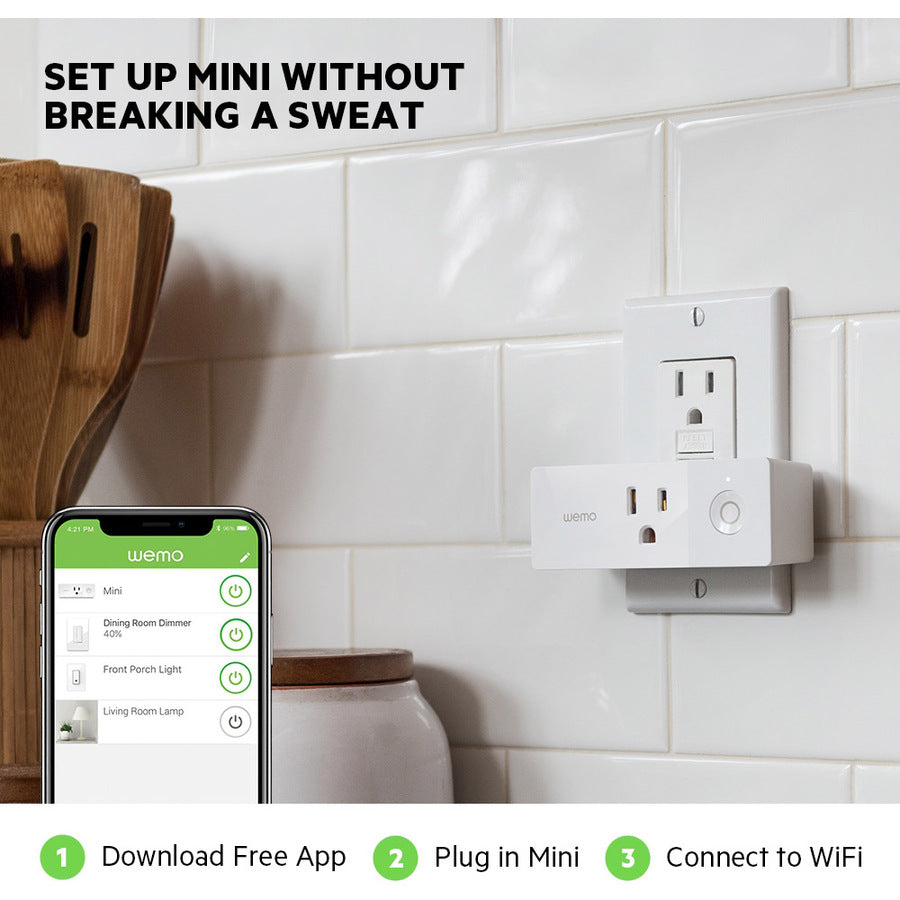 Belkin Wemo Mini Smart Plug F7C063FC