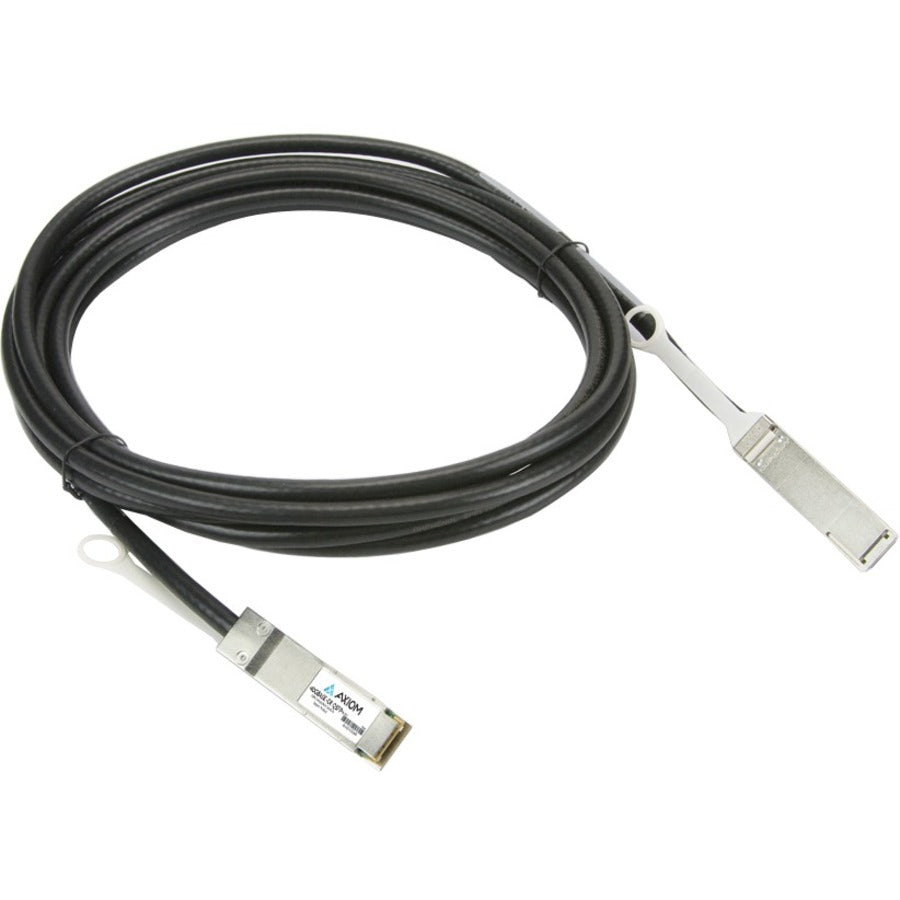 Axiom 40GBASE-CR4 QSFP+ Passive DAC Cable Oracle Compatible 2m X2121A-2M-N-AX