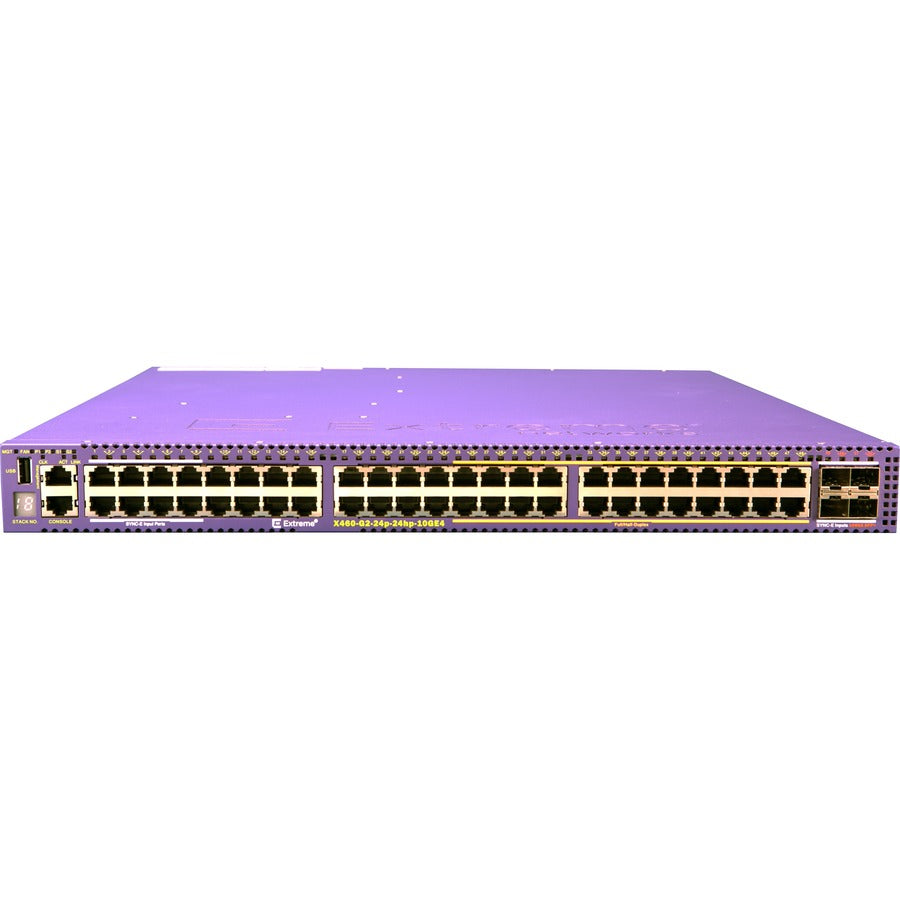 Extreme Networks Summit X460-G2-24p-24hp-10GE4 Ethernet Switch 16756