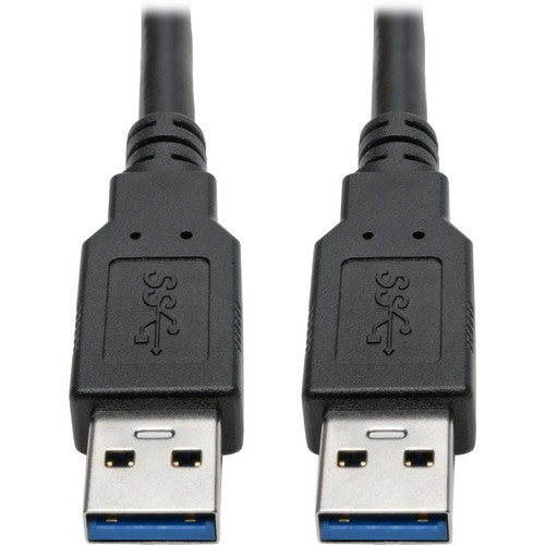 Tripp Lite by Eaton U325-006 USB 3.0 SuperSpeed A/A Cable (M/M), Black, 6 ft. U325-006