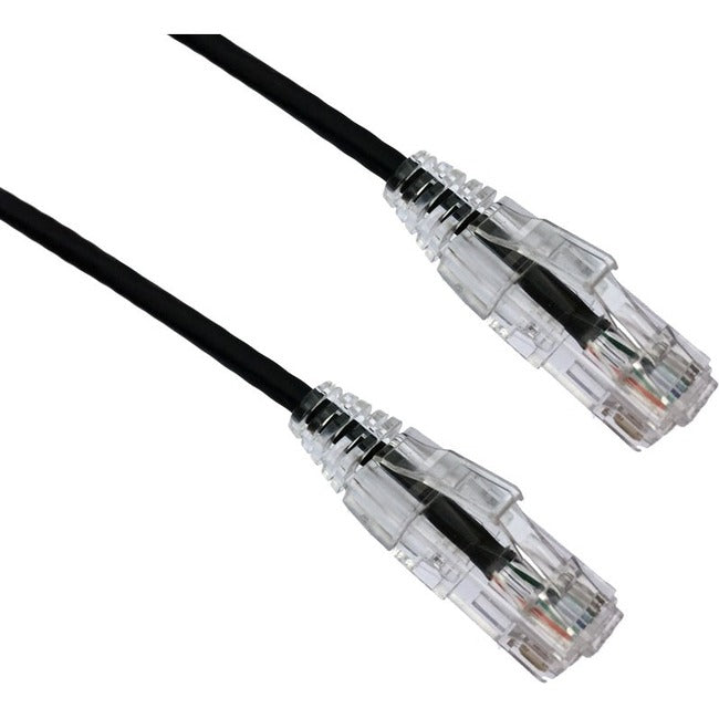 Axiom 1FT CAT6 BENDnFLEX Ultra-Thin Snagless Patch Cable 550mhz (Black) C6BFSB-K1-AX