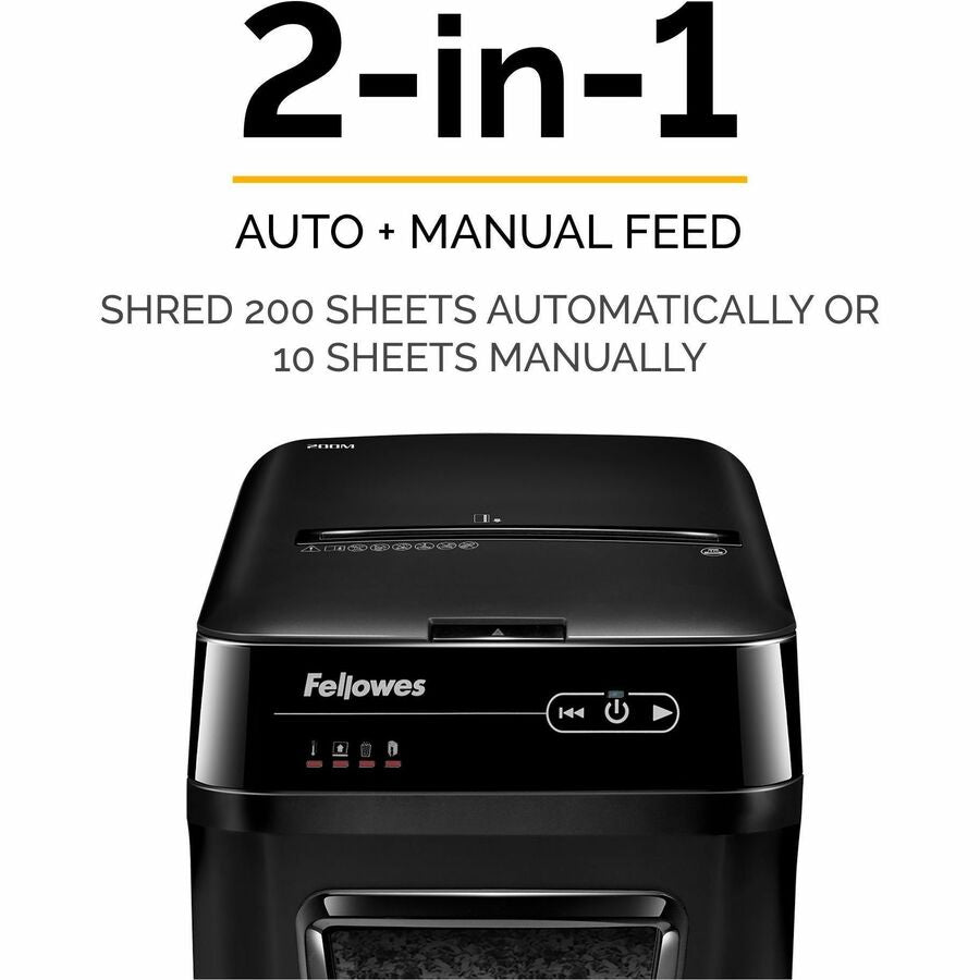 Fellowes AutoMax&trade; 200M Auto Feed Shredder 4656201