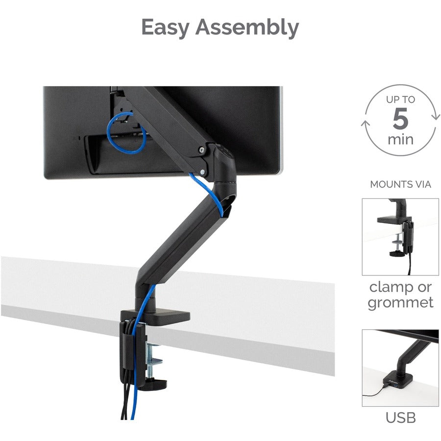 Fellowes Platinum Series Single Monitor Arm 8043301