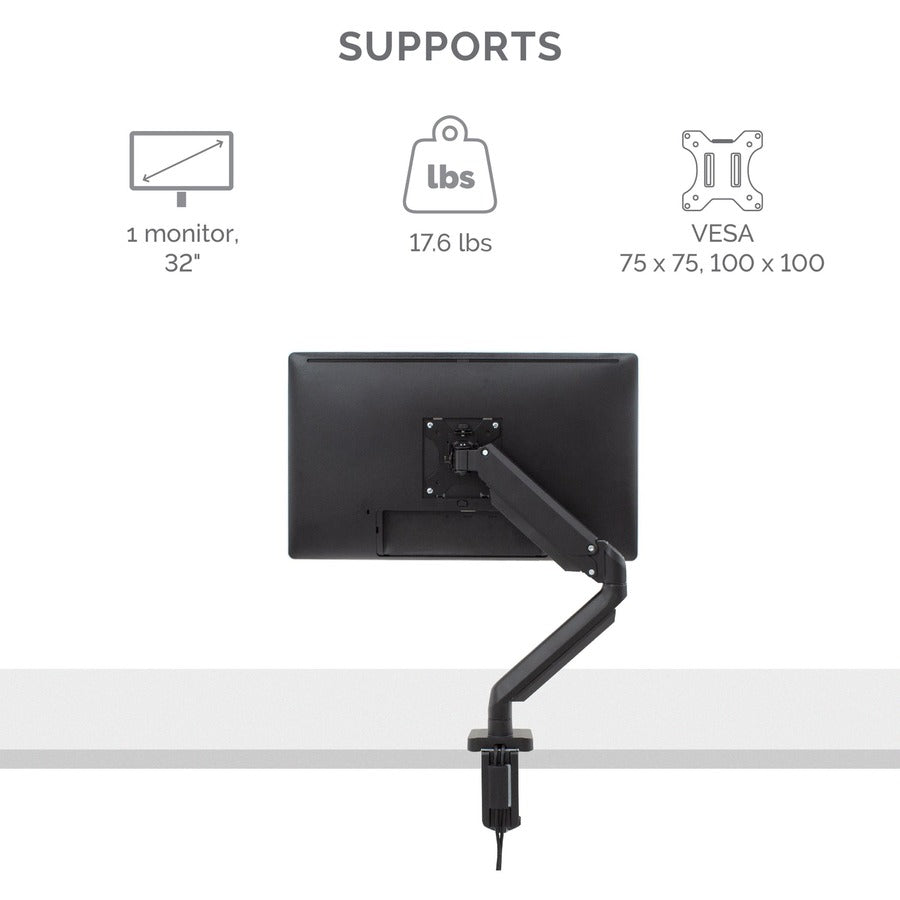 Fellowes Platinum Series Single Monitor Arm 8043301