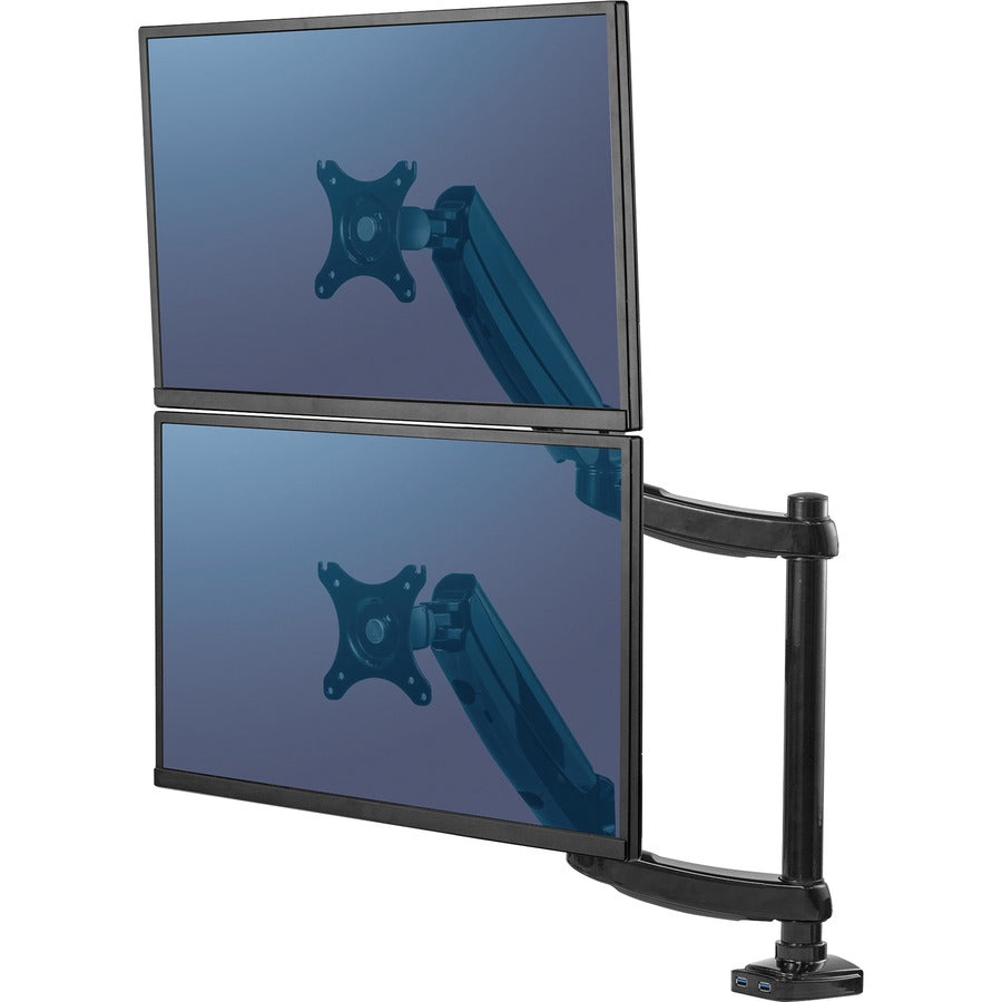 Fellowes Platinum Series Dual Stacking Monitor Arm 8043401