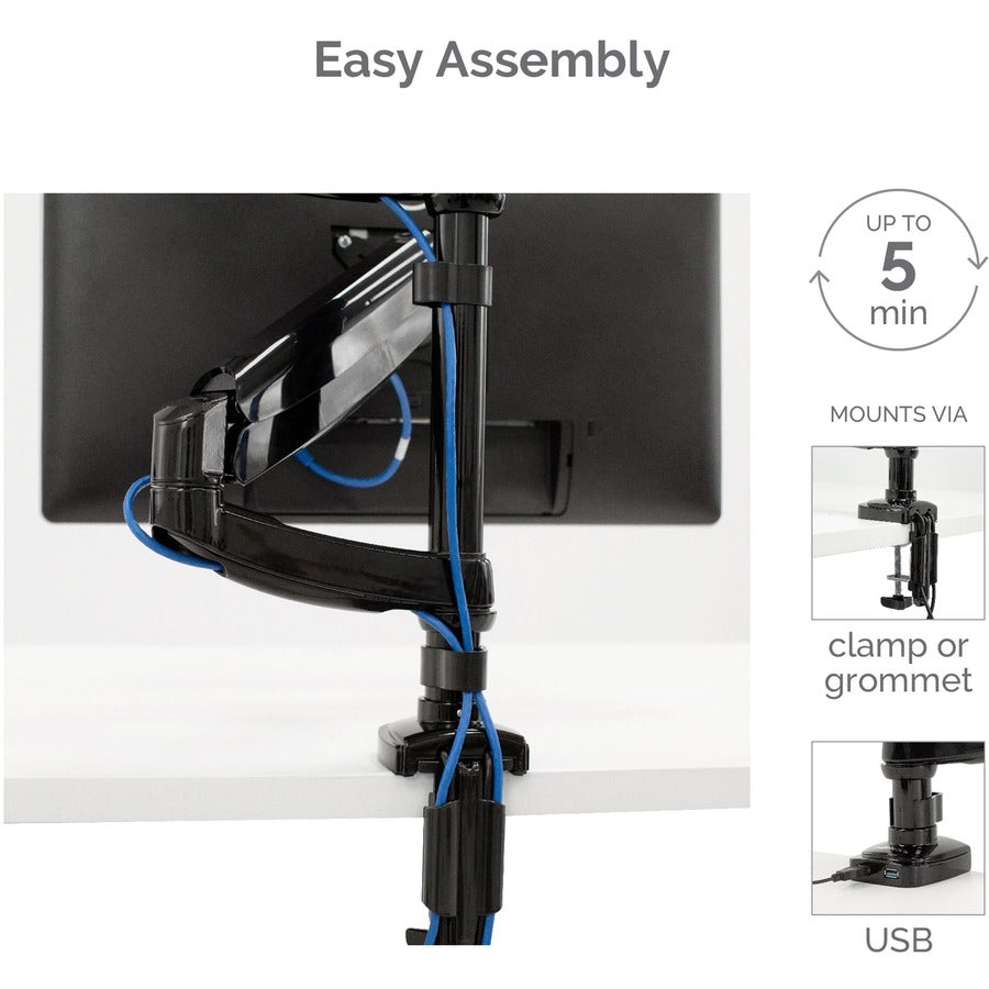 Fellowes Platinum Series Dual Stacking Monitor Arm 8043401