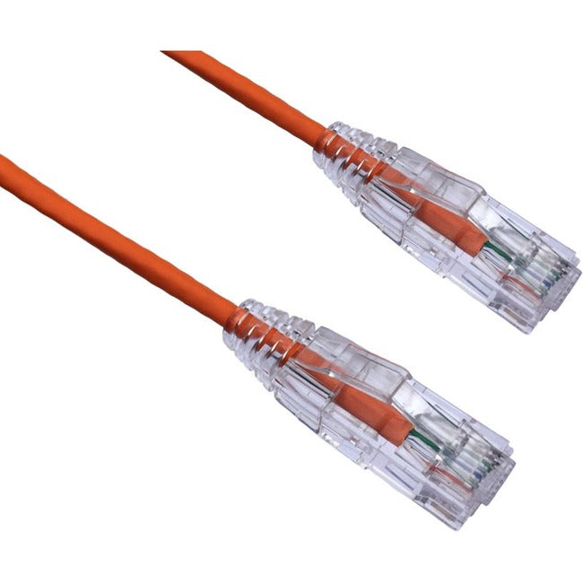 Axiom 4FT CAT6 BENDnFLEX Ultra-Thin Snagless Patch Cable 550mhz (Orange) C6BFSB-O4-AX