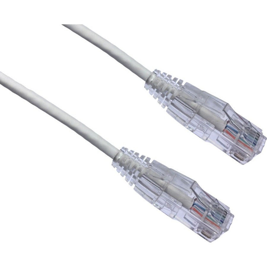 Axiom 2FT CAT6 BENDnFLEX Ultra-Thin Snagless Patch Cable 550mhz (White) C6BFSB-W2-AX