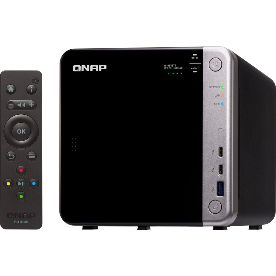 QNAP TS-453BT3 SAN/NAS/DAS Storage System TS-453BT3-8G-US