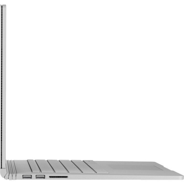 Microsoft Surface Book 2 15" Touchscreen Detachable 2 in 1 Notebook - Intel Core i7 8th Gen i7-8650U - 16 GB - 512 GB SSD - English Keyboard - Silver FVV-00001