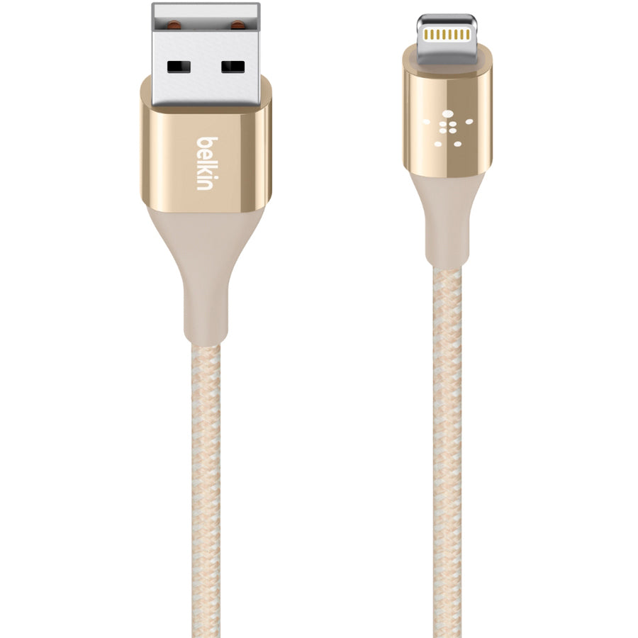 Belkin MIXIT&uarr; DuraTek Lightning to USB Cable F8J207BT04-GLD