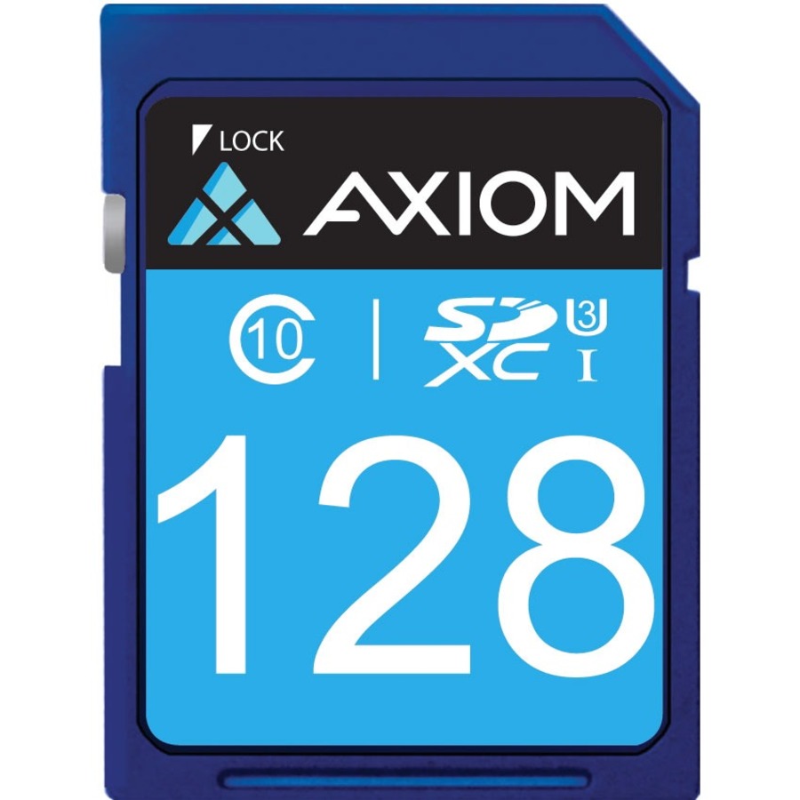 Axiom 128 GB Class 10/UHS-I (U3) SDXC SDXC10U3128-AX