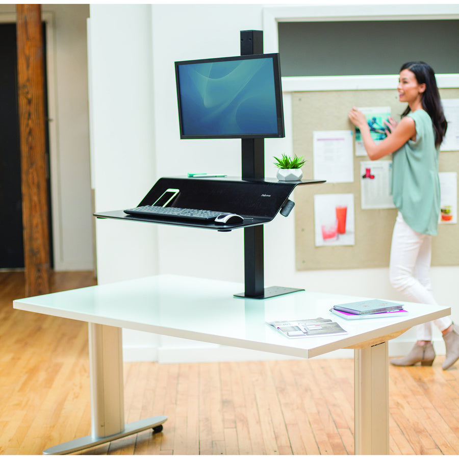 Fellowes Lotus&trade; VE Sit-Stand Workstation - Single 8080101