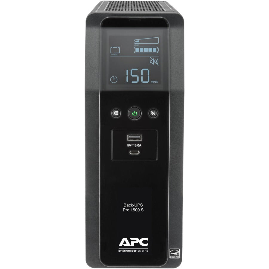 APC by Schneider Electric Back-UPS Pro BR1500MS 1.5KVA Tower UPS BR1500MS