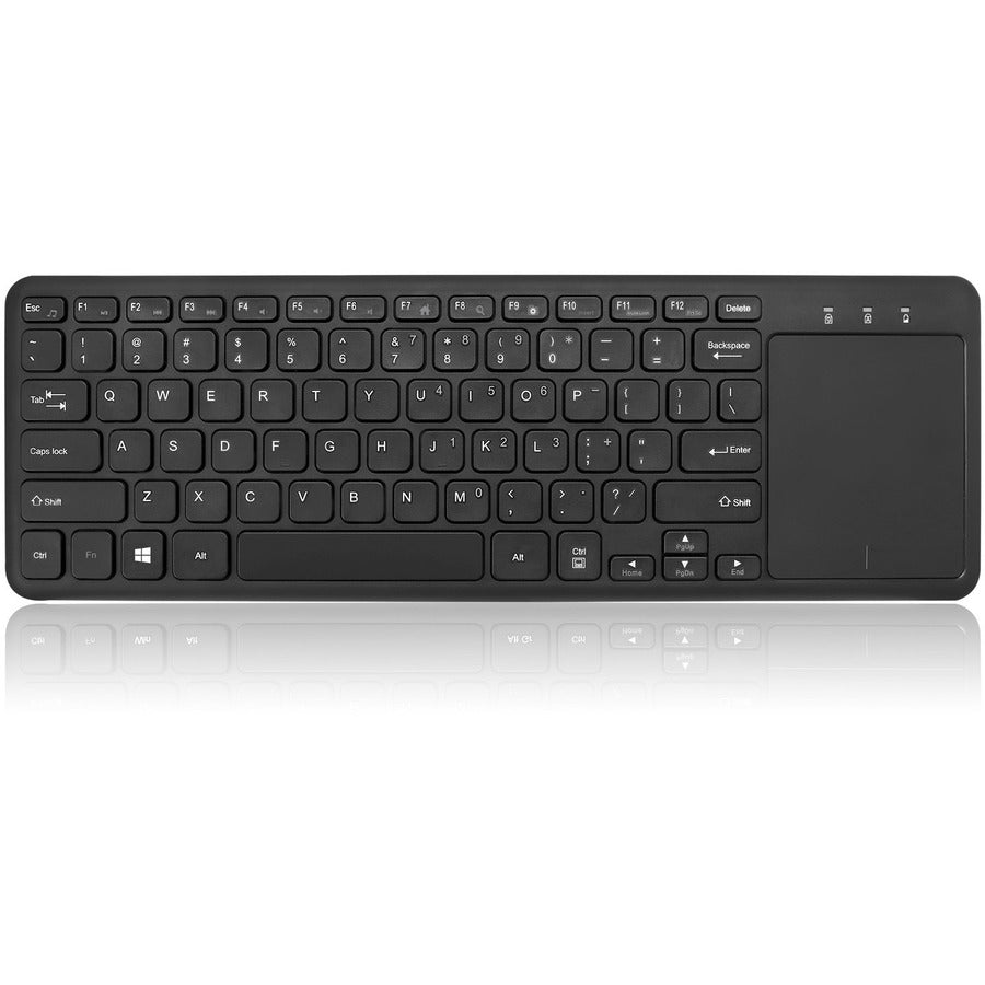 Adesso Wireless Keyboard with Built-in Touchpad WKB-4050UB