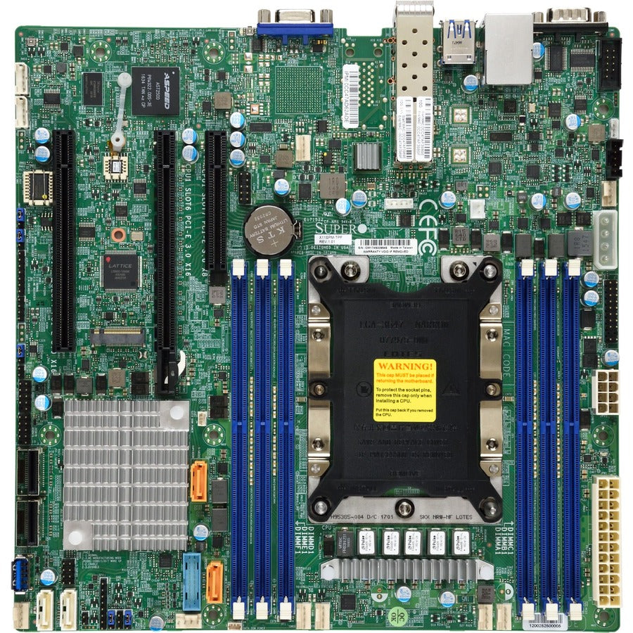 Supermicro X11SPM-TPF Server Motherboard - Intel C622 Chipset - Socket P LGA-3647 - Micro ATX MBD-X11SPM-TPF-O