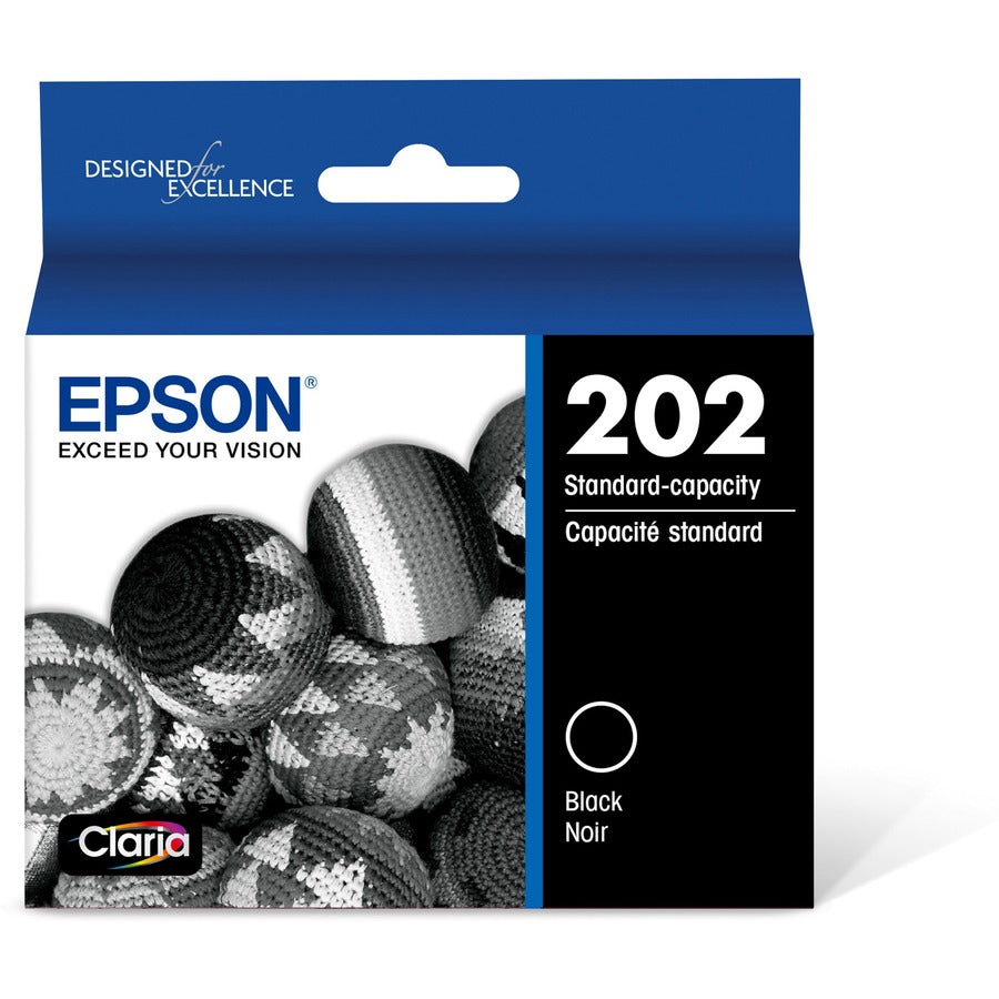 Epson DURABrite Ultra Original Inkjet Ink Cartridge - Black - 1 Each T202120S