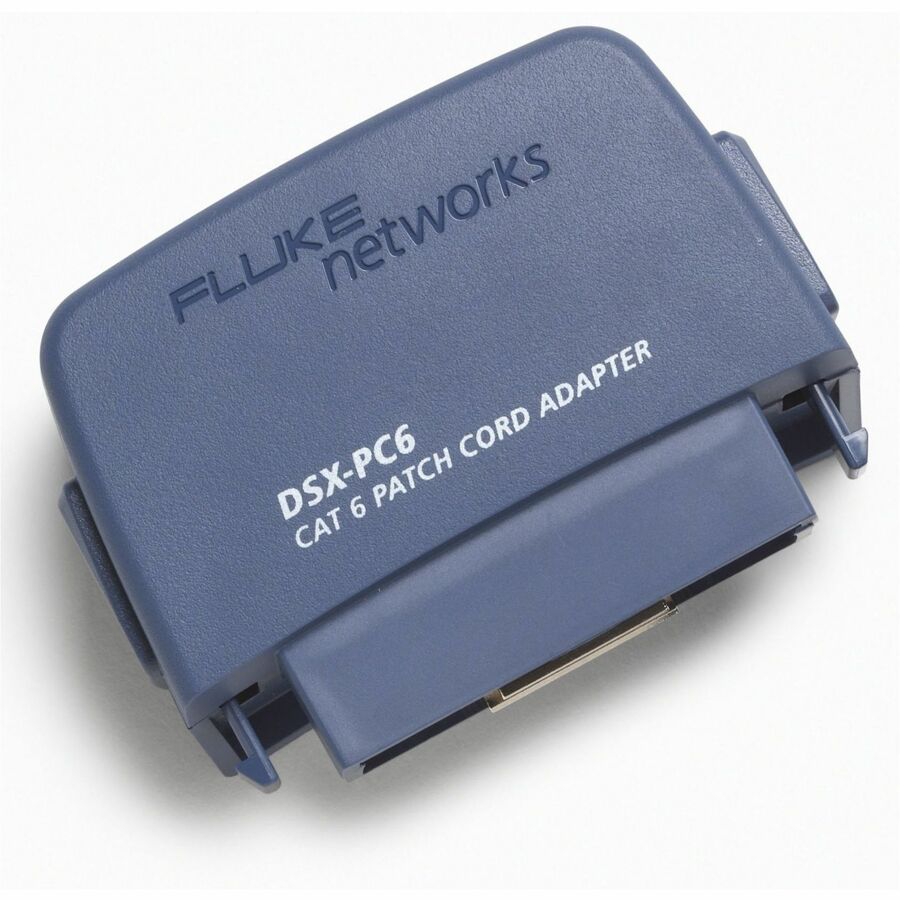 Fluke Networks Single Patch Cord Adapter for testing Cat 6 Modular Plug Terminated Links DSX-PC6