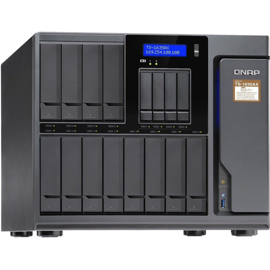 QNAP TS-1635AX-8G SAN/NAS Storage System TS-1635AX-8G-US