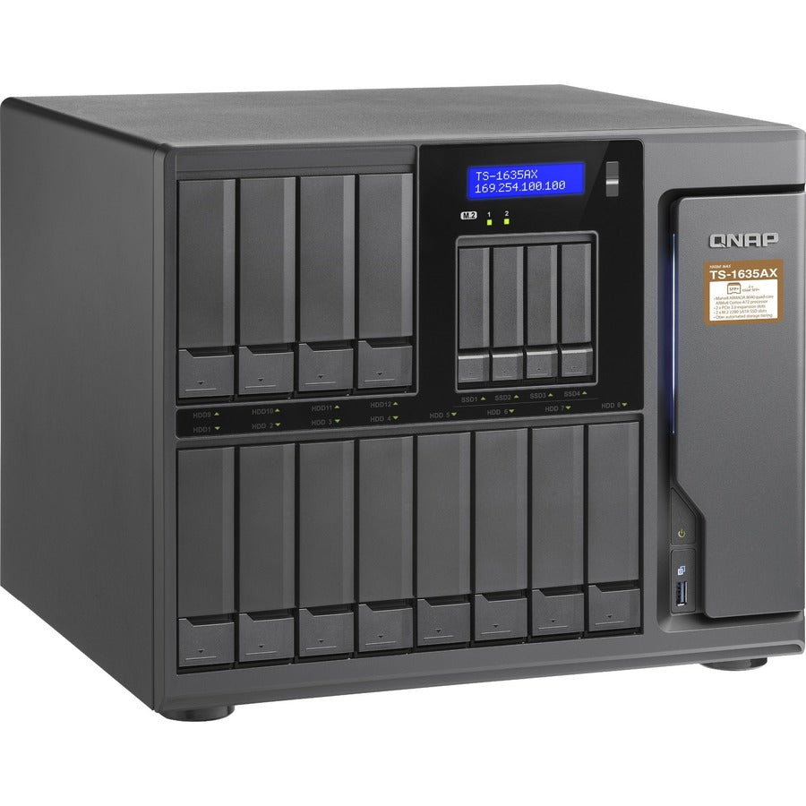 QNAP TS-1635AX-8G SAN/NAS Storage System TS-1635AX-8G-US