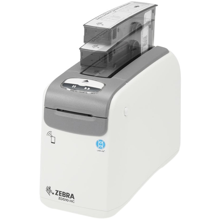 Zebra ZD510-HC Direct Thermal Printer - Monochrome - Portable - Wristband Print - USB - Bluetooth - Wireless LAN ZD51013-D01B01FZ