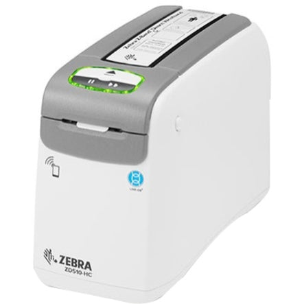 Zebra ZD510-HC Direct Thermal Printer - Monochrome - Portable - Wristband Print - USB - Bluetooth - Wireless LAN ZD51013-D01B01FZ