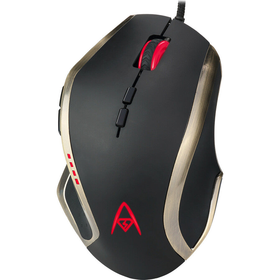 Adesso Multi-Color 9-Button Programmable Gaming Mouse IMOUSE X3