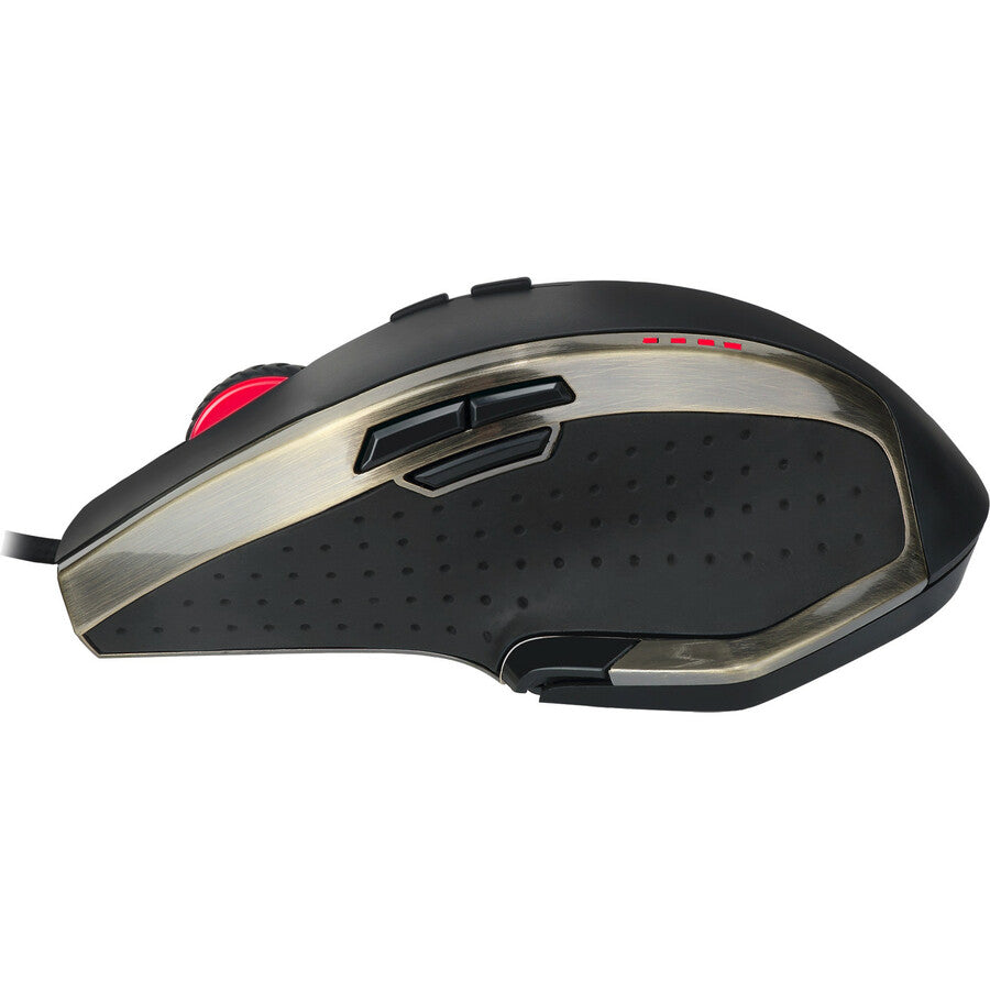 Adesso Multi-Color 9-Button Programmable Gaming Mouse IMOUSE X3