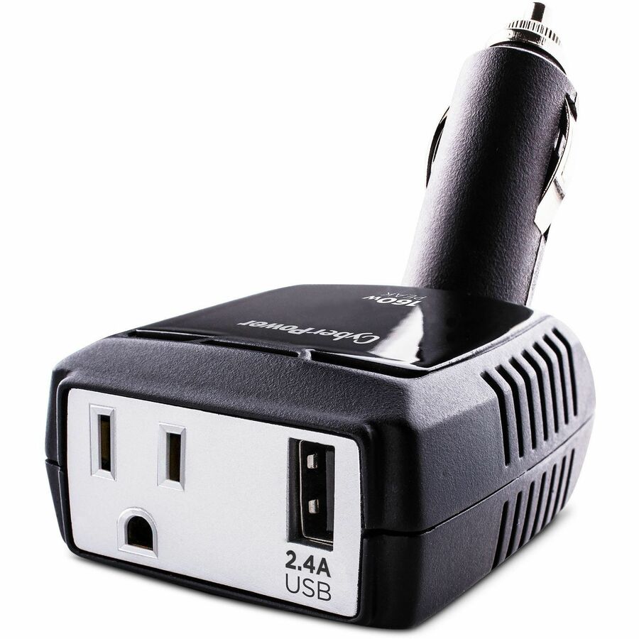 CyberPower 160W Power Inverter - Black CPS160PBURC1