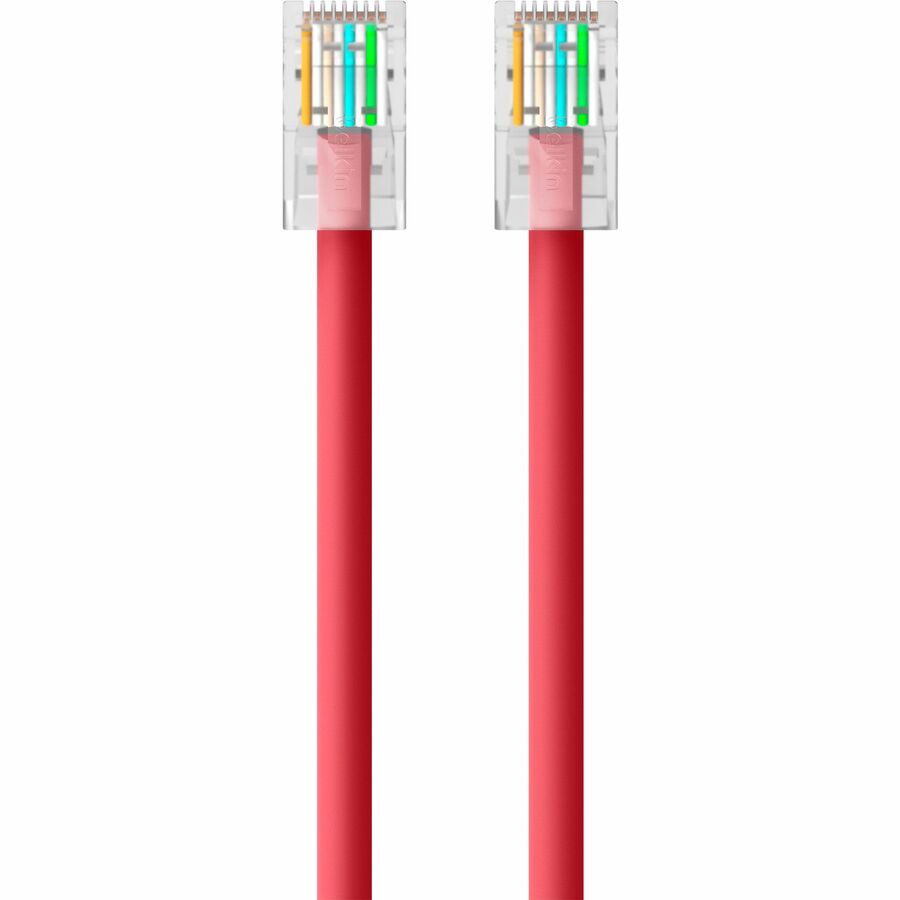 Belkin RJ45 CAT-5e Patch Cable Red 12 A3L791-12-RED