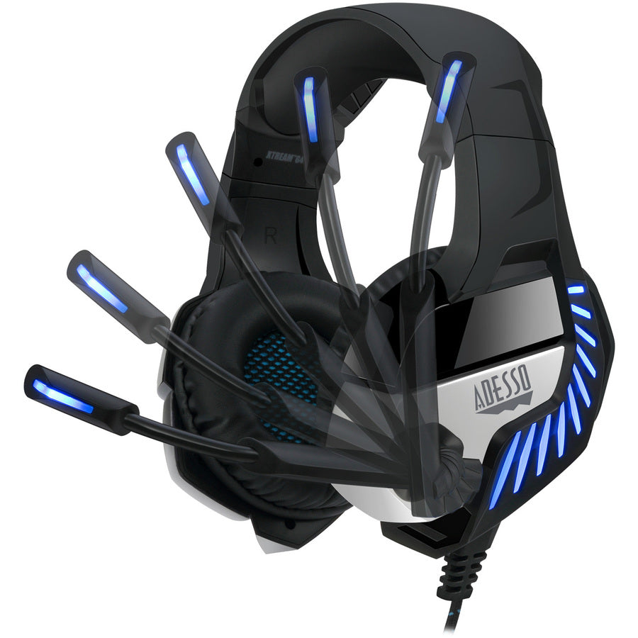 Adesso Virtual 7.1 Surround Sound Gaming Headset with Vibration XTREAM G4