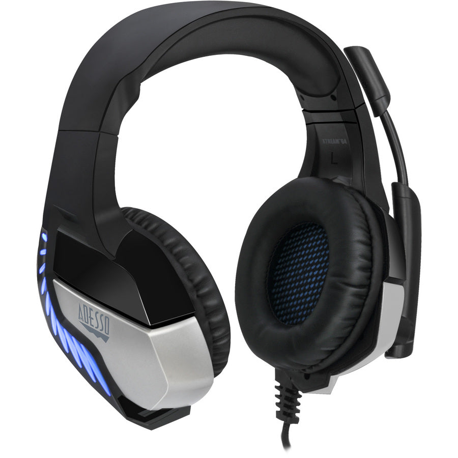 Adesso Virtual 7.1 Surround Sound Gaming Headset with Vibration XTREAM G4