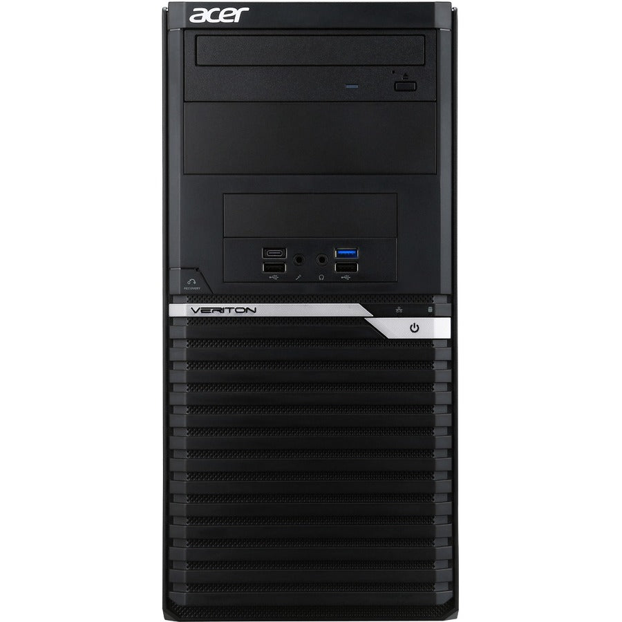 Acer Veriton M4660G VM4660G-I5850S1 Desktop Computer - Intel Core i5 8th Gen i5-8500 - 8 GB - 256 GB SSD - Black UD.P02AA.03S