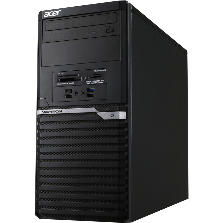 Acer Veriton M4660G VM4660G-I5850S1 Desktop Computer - Intel Core i5 8th Gen i5-8500 - 8 GB - 256 GB SSD - Black UD.P02AA.03S